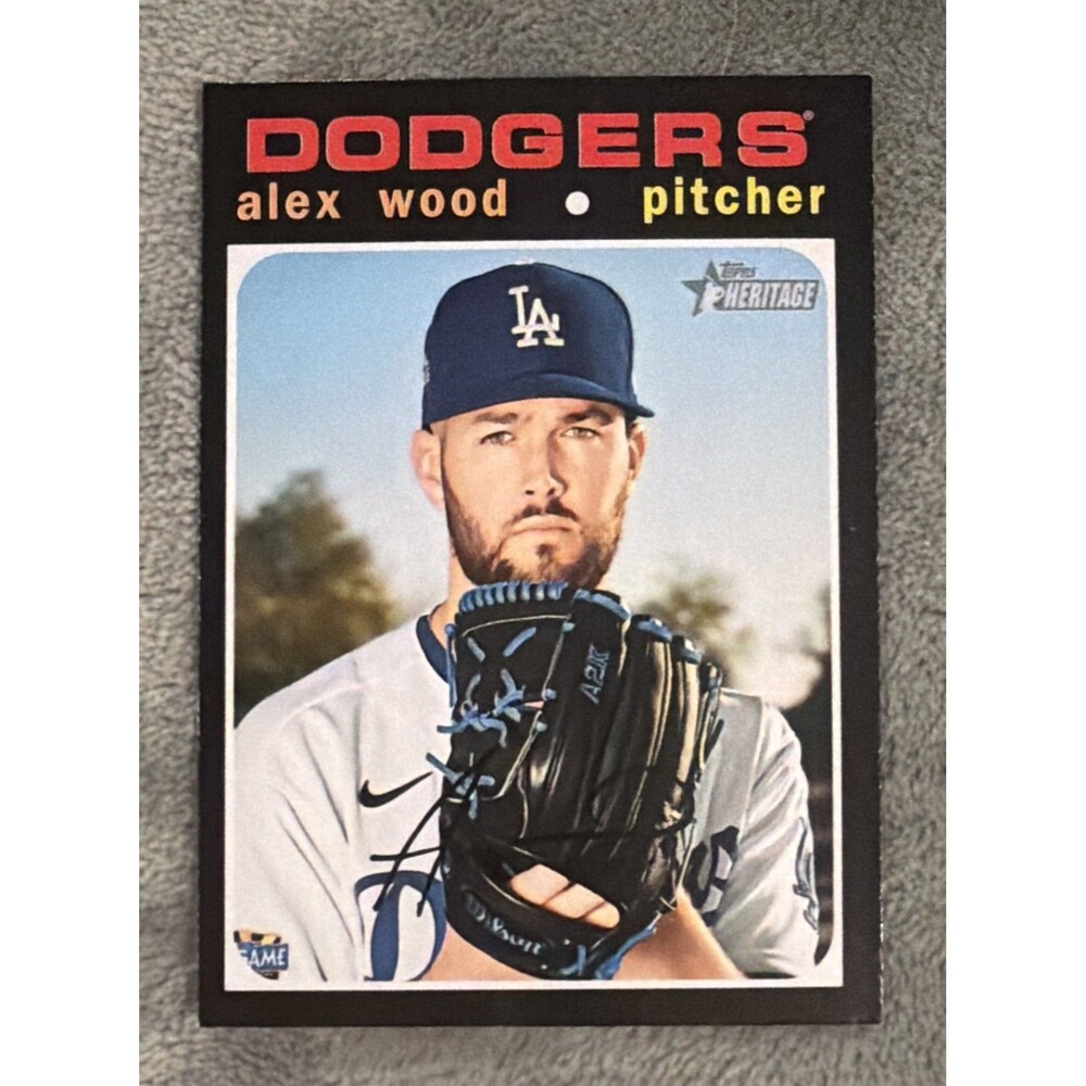 2020 Topps Heritage High Number - Alex Wood #663